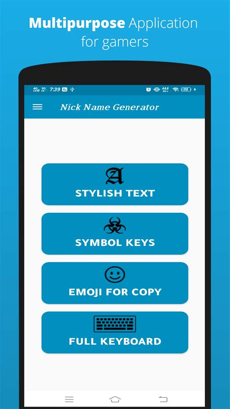nick generator for games.